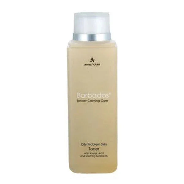 אנה לוטן Barbados מי פנים לעור שמן ורגיש (Oily Skin Toner) ללא אלכוהול לניקוי יסודי וכיווץ נקבוביות באריזה מקצועית 200 מ"ל