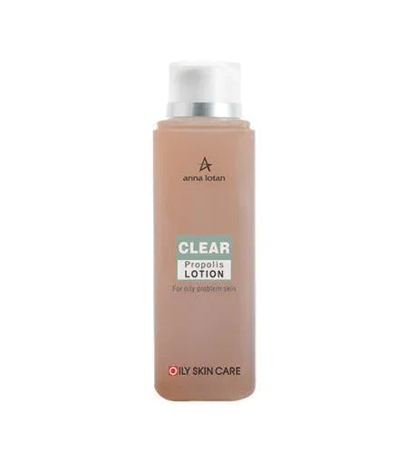אנה לוטן Clear מי פנים פרופוליס (Propolis Lotion) לחיטוי, טיהור ואיזון עור שמן ובעייתי המועשרים בהממליס 200 מ"ל