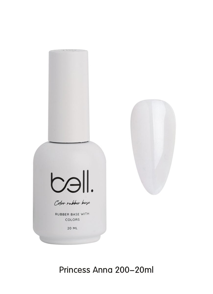 לק ג'ל מקצועי Bell בל 20 מ"ל גוון 200 - bell גוון 200 20 מ"ל Princess Anna בל