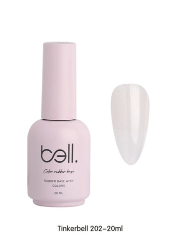 לק ג'ל מקצועי Bell בל 20 מ"ל גוון 202 - bell גוון 202 20 מ"ל Tinkerbell בל