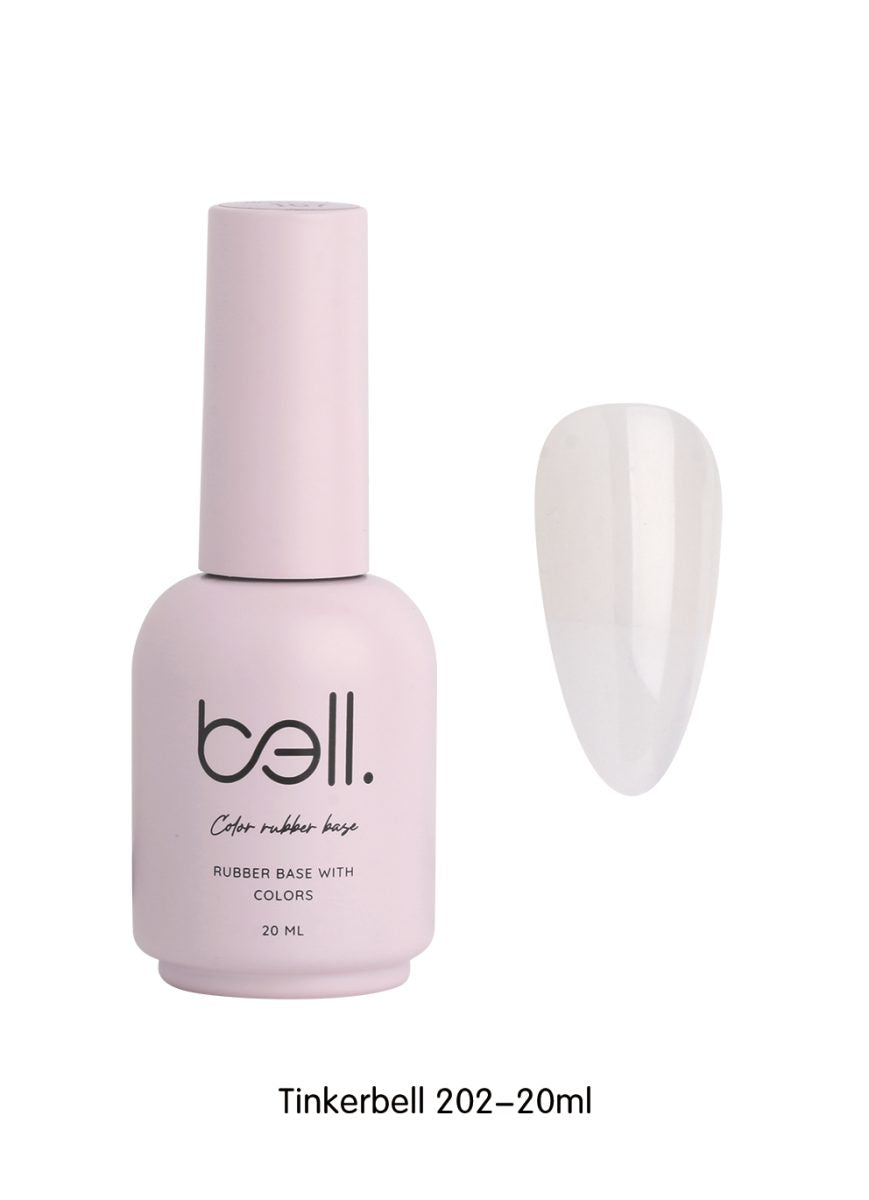 לק ג'ל מקצועי Bell בל 20 מ"ל גוון 202 - bell גוון 202 20 מ"ל Tinkerbell בל
