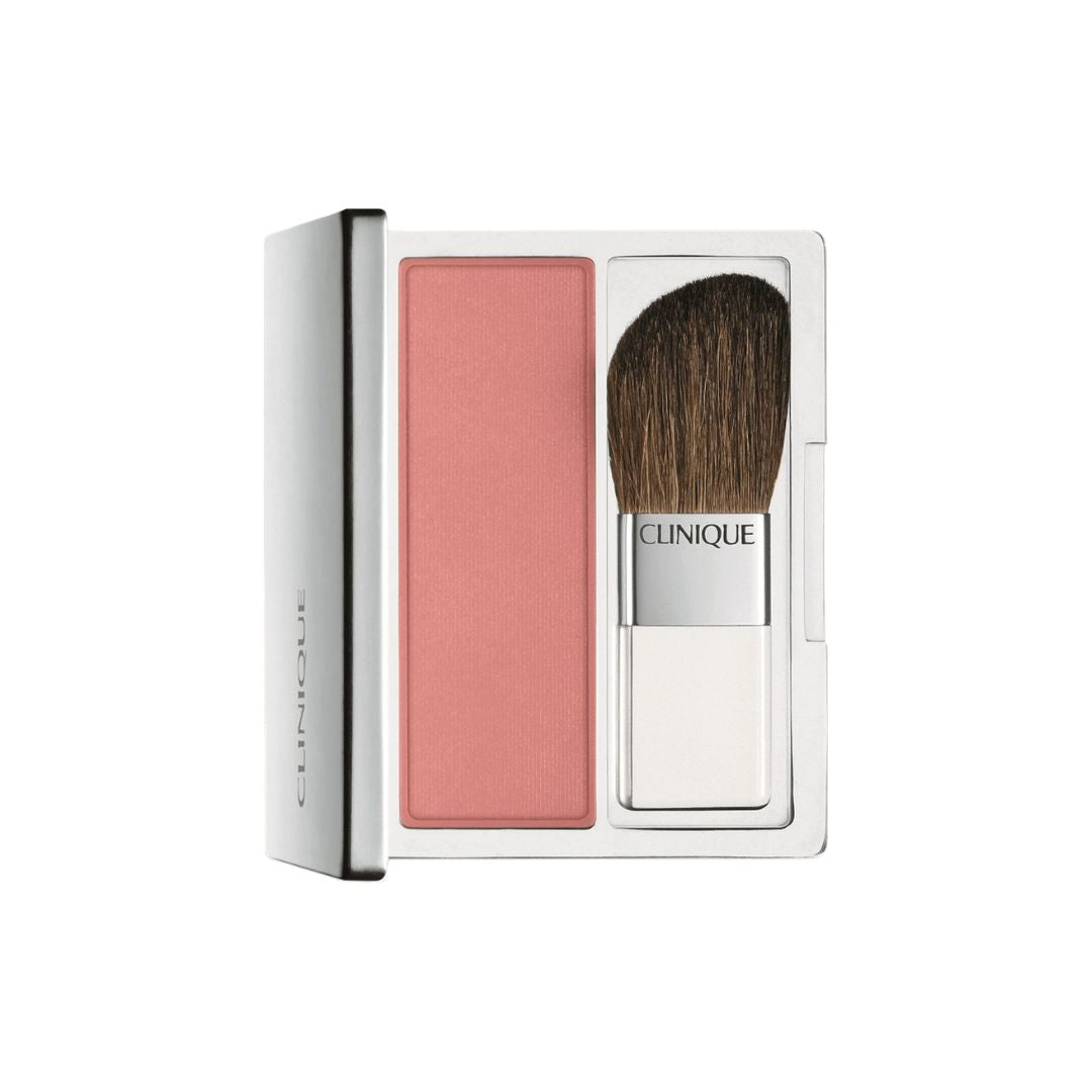 סומק אבקתי קליניק בלושינג בלאש למראה טבעי עם מברשת פיסול - Clinique Blushing Blush Powder Blush