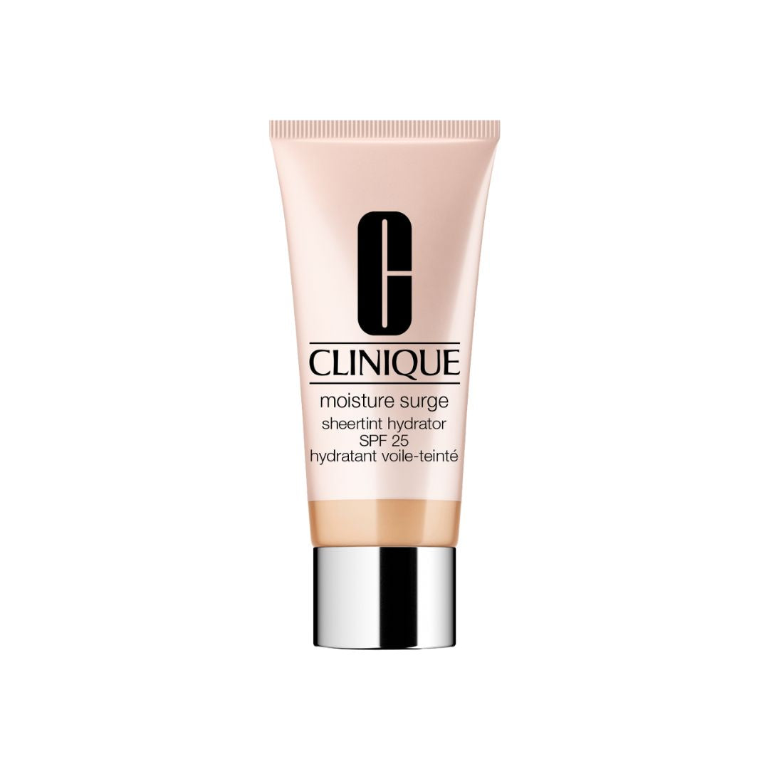 Clinique Moisture Surge™ SPF 25 Sheer Hydrator - תכשיר לחות עם גוון עדין ומקדם הגנה