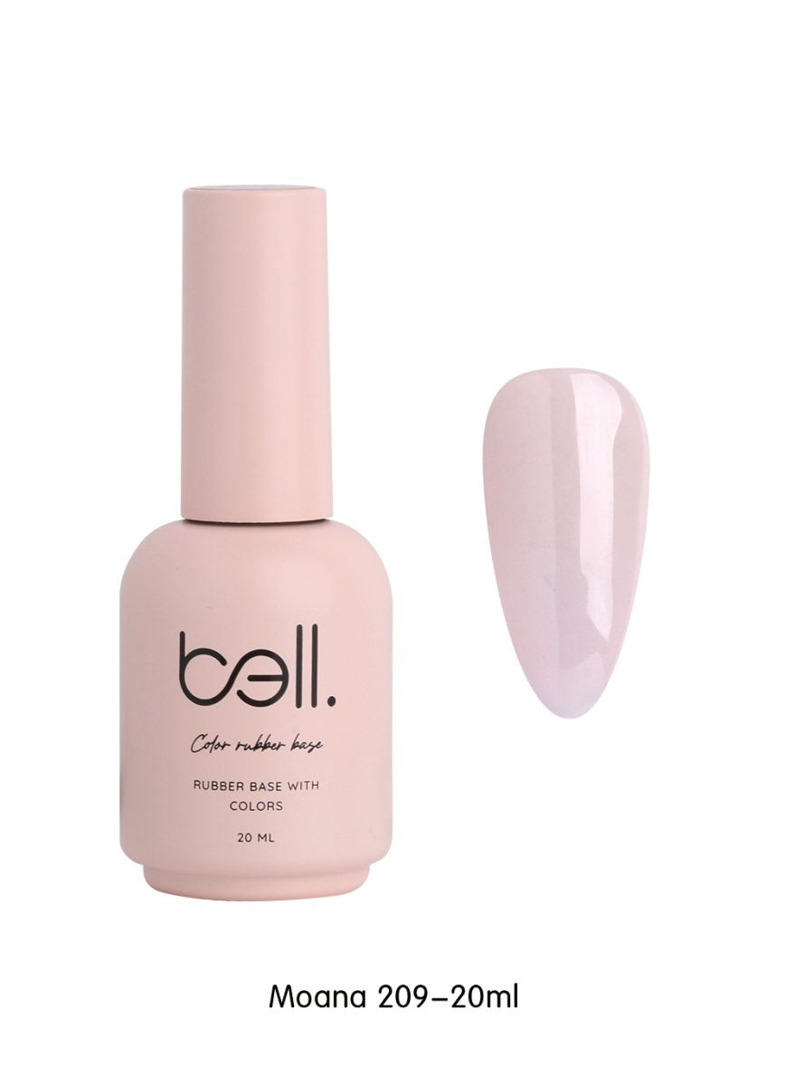 לק ג'ל מקצועי Bell בל 20 מ"ל גוון 209 - bell גוון 209 20 מ"ל Moana בל