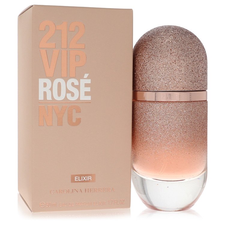 212 Vip Rose Elixir Eau De Parfum Spray By Carolina Herrera | משלוח חינם לבית ♕ | קומסטיקס ייבוא מקביל