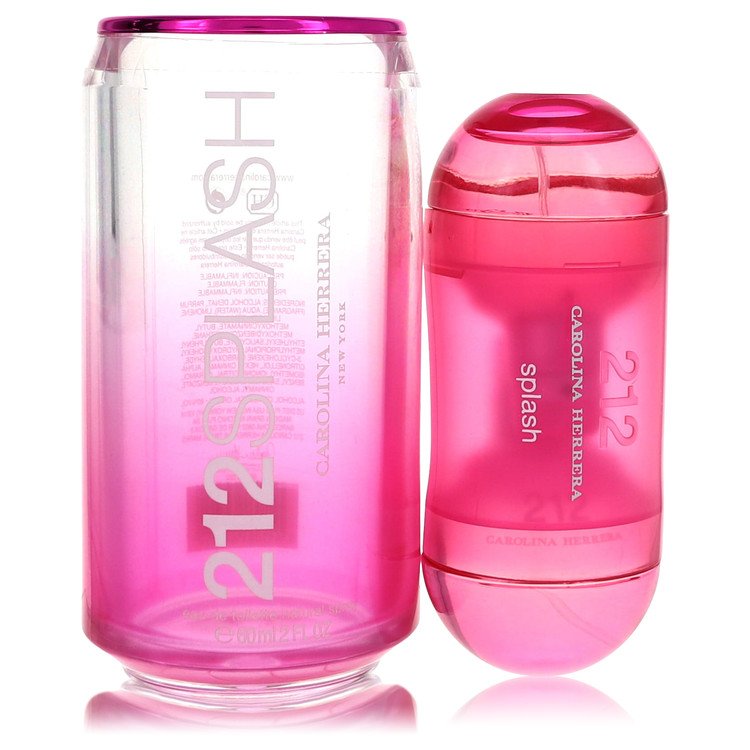 212 Splash Eau De Toilette ספריי (ורוד) מאת קרולינה הררה | משלוח חינם לבית ♕ | קומסטיקס ייבוא מקביל