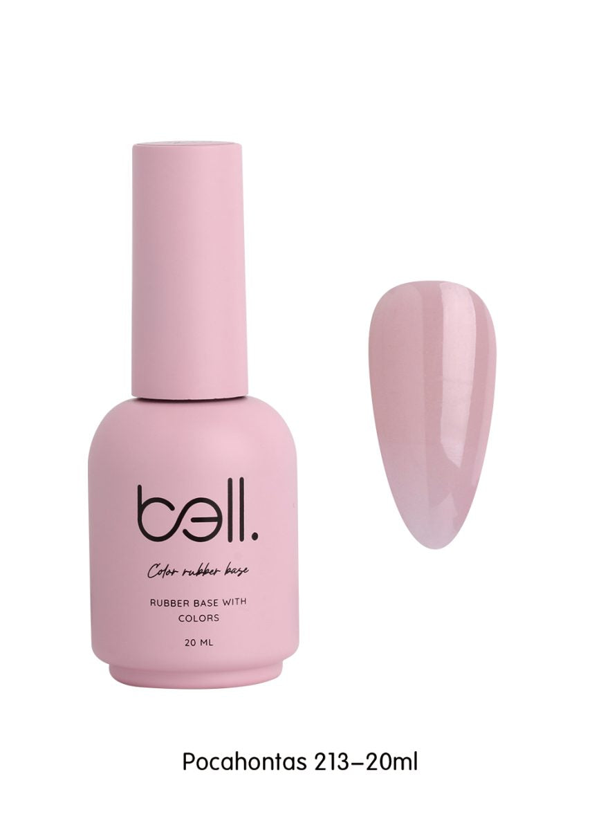 לק ג'ל מקצועי Bell בל 20 מ"ל גוון 213 - bell גוון 213 20 מ"ל Pocahontas בל