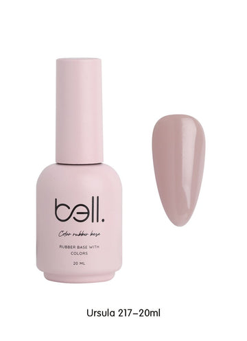 לק ג'ל מקצועי Bell בל 20 מ"ל גוון 217 - bell גוון 217 20 מ"ל Ursula בל