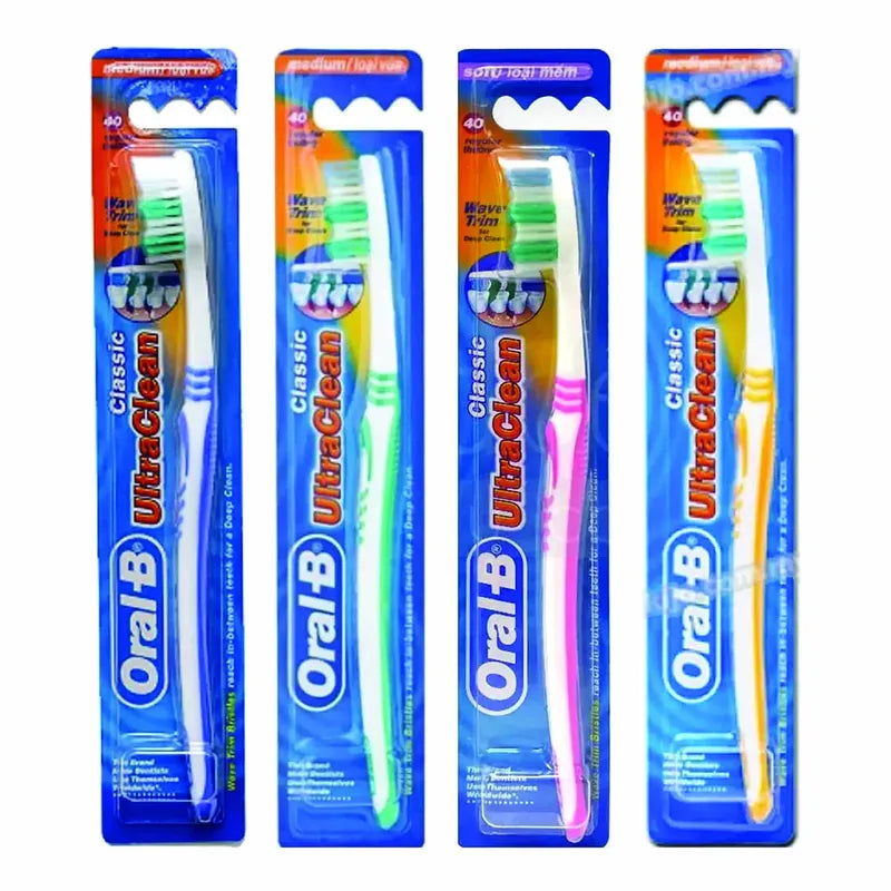 בושם מברשת שיניים רכה אורל בי Classic UltraClean Soft |  מבית אורל בי | Oral B - מקורי ב-Cosmetix