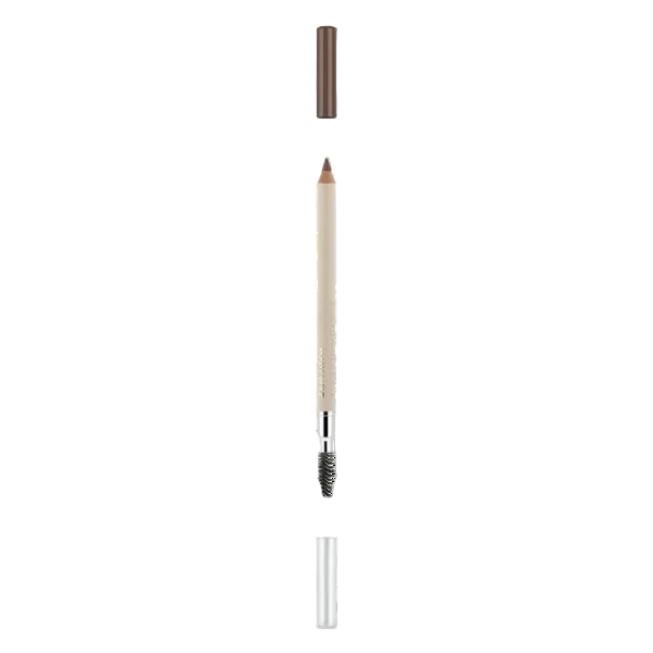 Malu Wilz Eyebrow Designer professional 2-in-1 eyebrow pencil and styling brush for defined natural brows