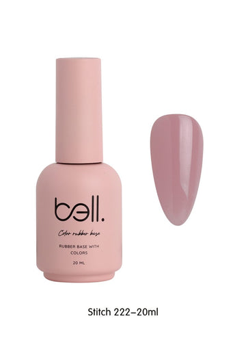 לק ג'ל מקצועי Bell בל 20 מ"ל גוון 222 - bell גוון 222 20 מ"ל Stitch בל