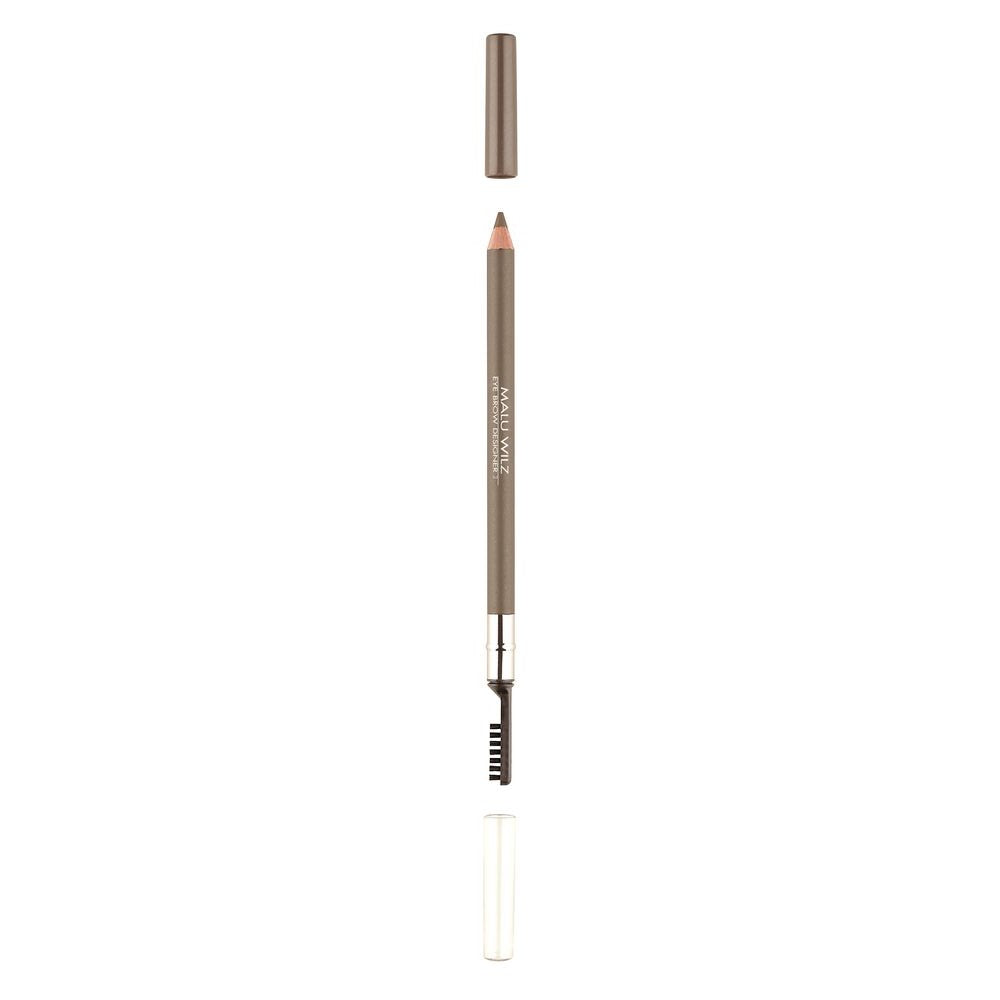 Malu Wilz Eyebrow Designer 1g professional double-sided pencil with blending brush for natural brow definition