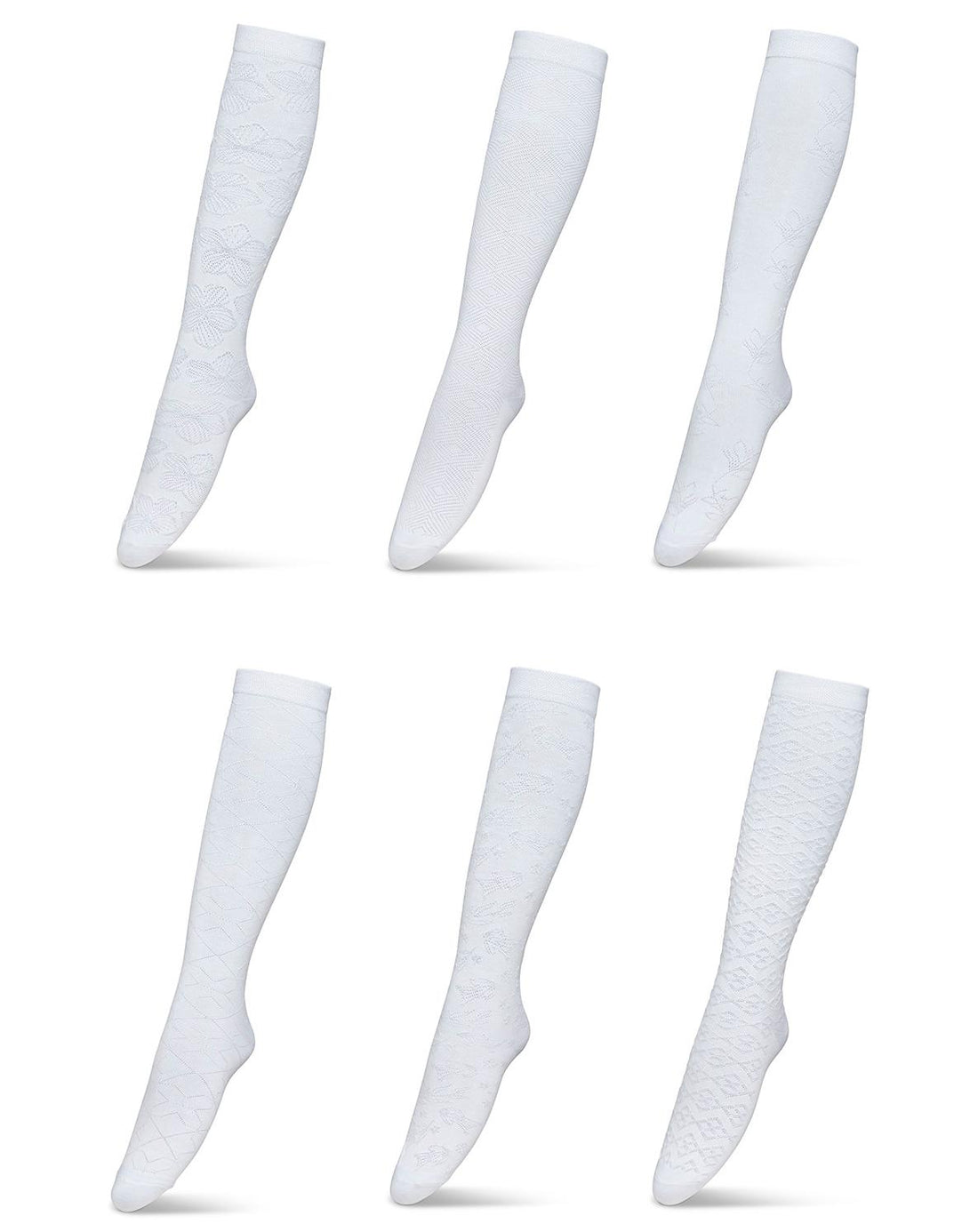 גרבי ברך כותנה - 2 במארז.