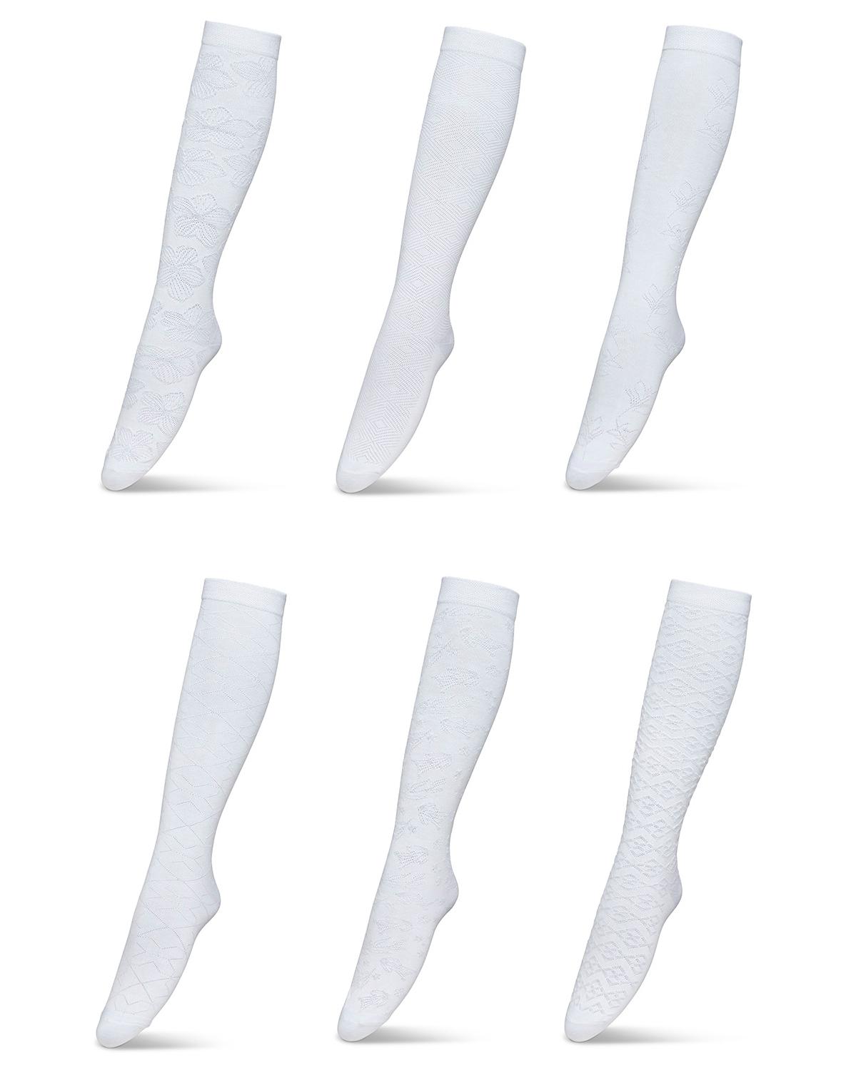 גרבי ברך כותנה - 2 במארז.