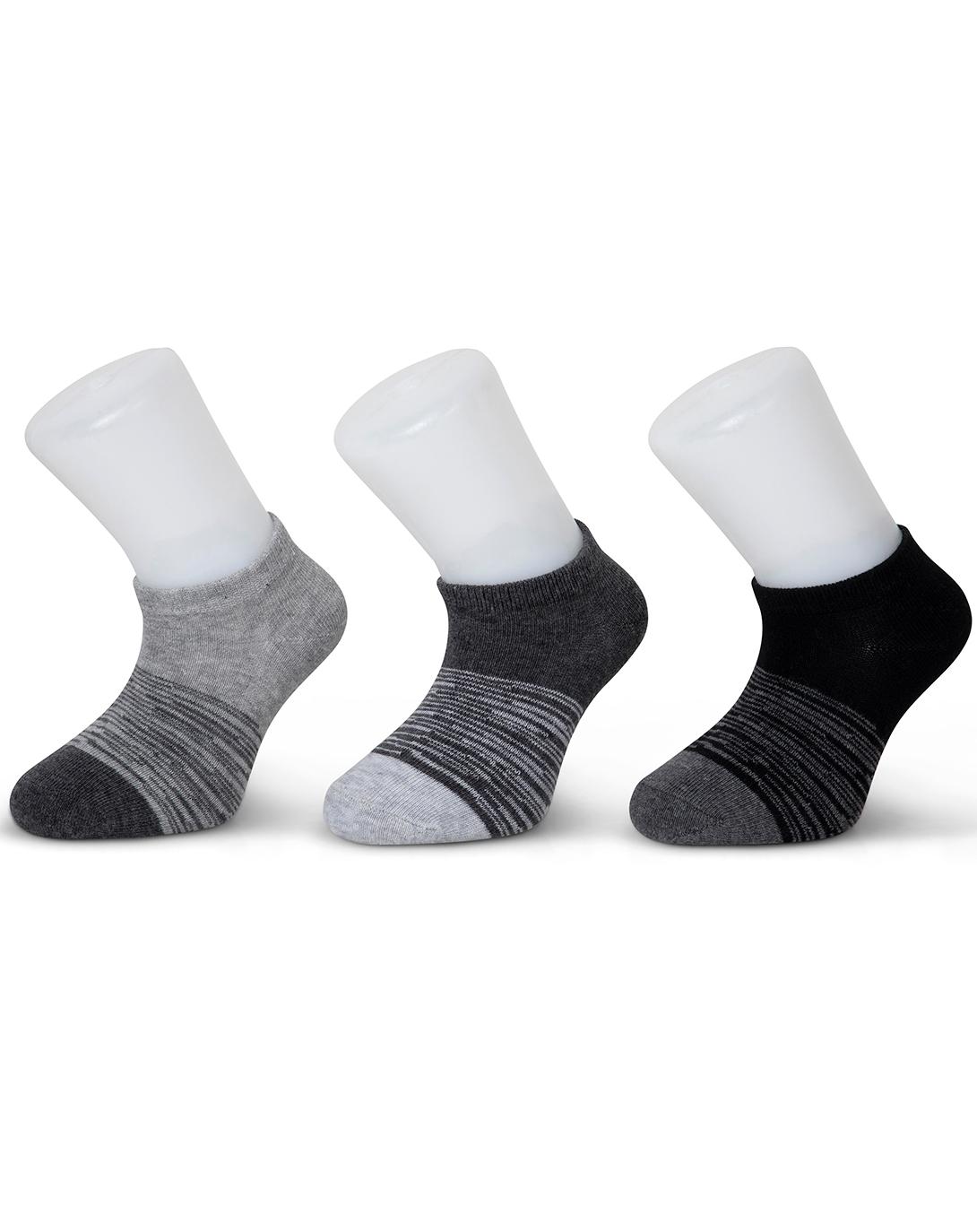 גרבי קרסול כותנה - 3 זוגות.