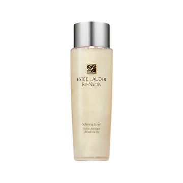 Estee Lauder, Re-Nutriv, Softening Lotion, Gold Infused Skincare, Luxury Face Lotion, Anti-Aging, Hyaluronic Acid, Green Tea Extract, אסתי לאודר, רה-נוטריב, תחליב ריכוך, מי פנים, טיפוח יוקרתי, קוסמטיקס אאוטלט