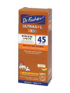 קרם פנים לילדים 75 מ"ל - הגנה גבוהה UVA | ד"ר פישר | Dr. Fischer.