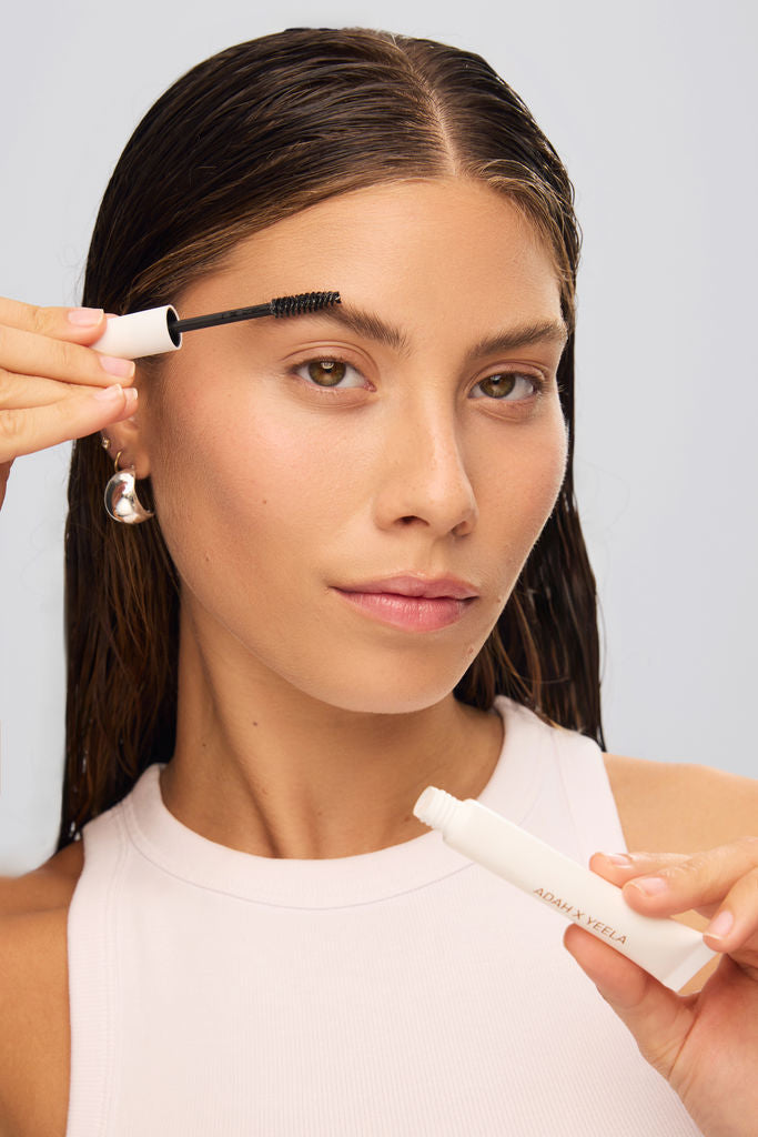 CLEAR BROW GEL - מסקרה ג'ל שקופה לעיצוב, קיבוע והרמת הגבות | עדה לזורגן