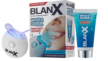 BLANX ערכת הלבנת שיניים ביתית עם LED - אפקט מיידי
