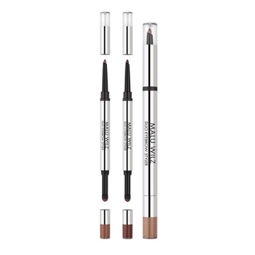 Malu Wilz | מאלו וילז - Duo Eyebrow Styler | מעצב גבות דו-צדדי: עיפרון ופודרה למראה מלא ומדויק