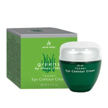 אנה לוטן Greens באלם למתאר העין (Eye Contour Balm) להזנה אינטנסיבית וטשטוש קמטוטים עם חמאת שיאה ואופרזיה 30 מ"ל