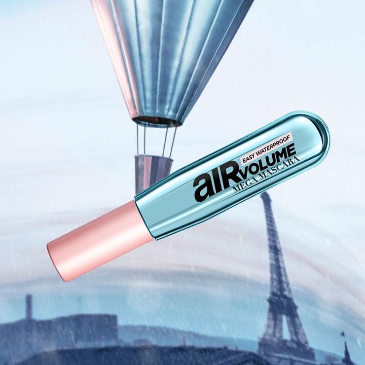 L'Oréal Paris Mega Volume Air Waterproof | מסקרה עמידה במים לנפח עוצמתי ותחושה קלילה