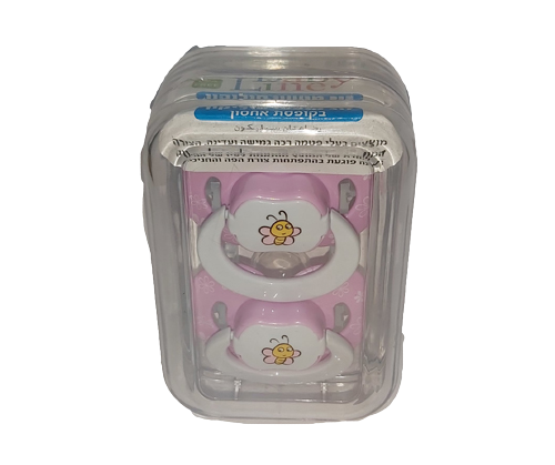 ביסניציה מגן פטמות סיליקון עם פרחים - 2 יחידות