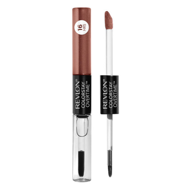 REVLON | רבלון - ColorStay Overtime | שפתון עמיד 16 שעות וגלוס מבריק (דו-צדדי)