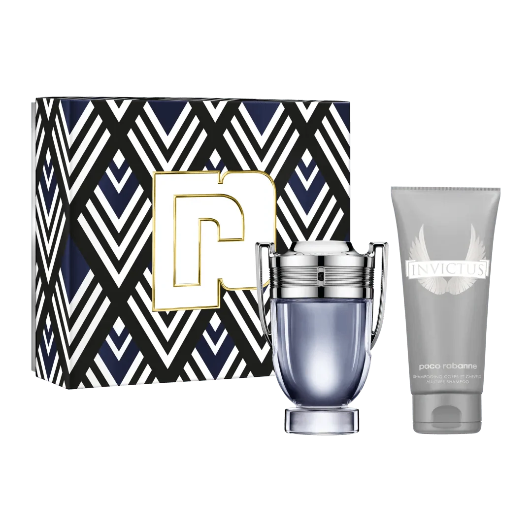 Paco Rabanne Invictus EDT Set 100ML - מארז בושם לגבר