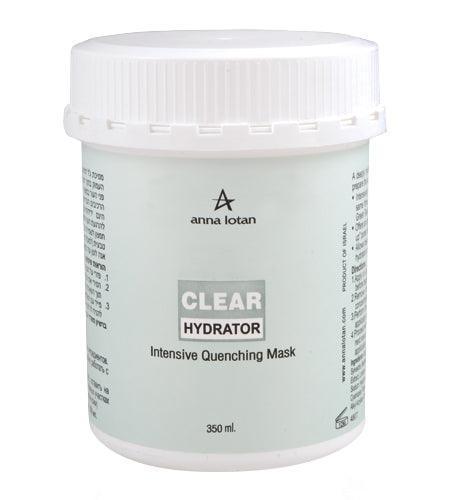 אנה לוטן Clear Hydrator מסיכת לחות אינטנסיבית במרקם ג'ל נטול שומן לעור שמן, מעורב ומיובש באריזה מקצועית 350 מ"ל