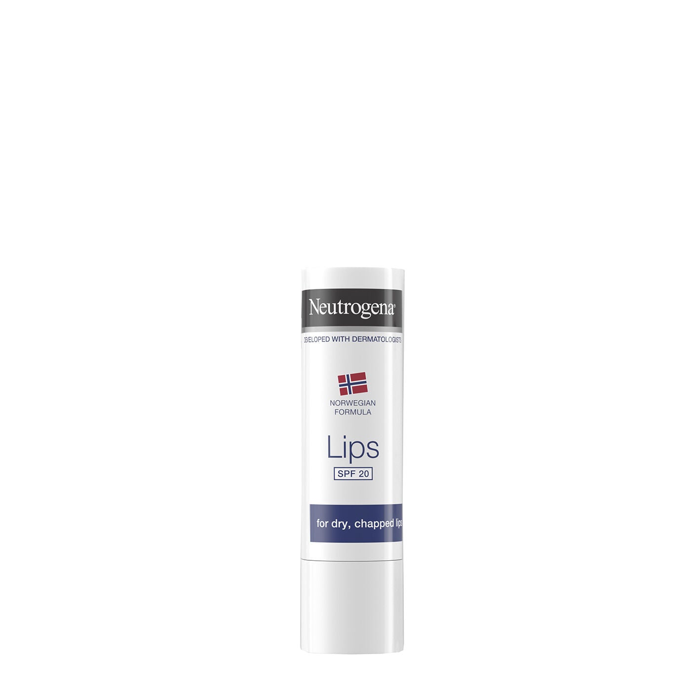 שפתון לחות והגנה ניטרוג'ינה SPF 20 לשפתיים יבשות וסדוקות עם הנוסחה הנורבגית Neutrogena Lip Moisturizer