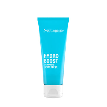 קרם לחות והגנה ניטרוג'ינה הידרו בוסט SPF 25 עם חומצה היאלורונית וטכנולוגיית Helioplex Neutrogena Hydro Boost City Shield