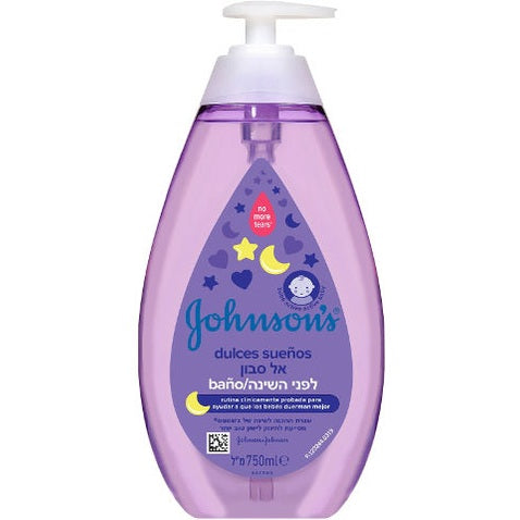 סבון לפני השינה ג'ונסונס בייבי אל – ניחוח מרגיע לילדים
