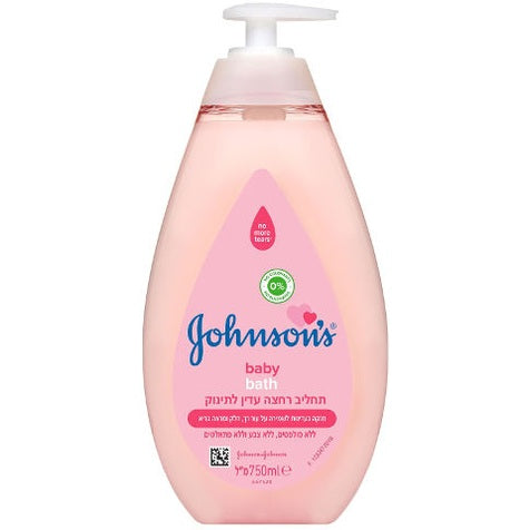 ג'ונסון בייבי אל סבון עדין לרחצה ללא דמעות 750 מ"ל לתינוקות