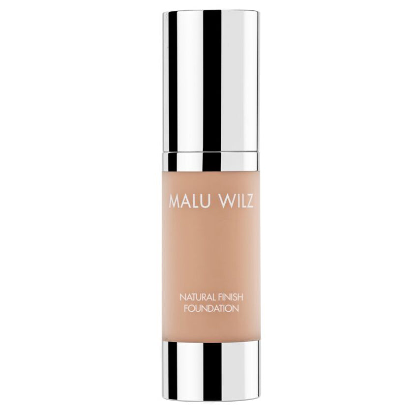 Malu Wilz | מאלו וילז - Natural Finish Foundation | מייק אפ נוזלי במראה טבעי וזוהר