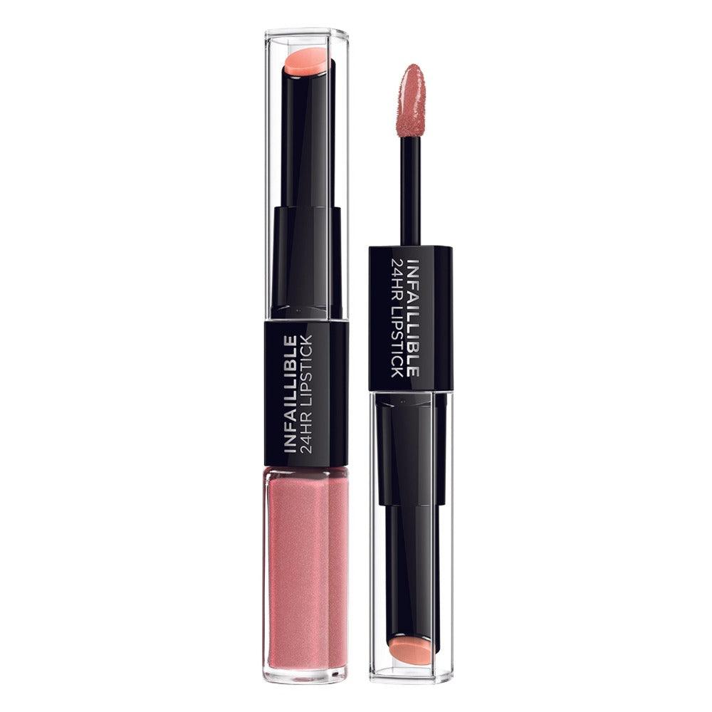 L'Oréal Paris Infaillible 24H Lipstick | שפתון דו-שלבי עמיד עד 24 שעות למראה עוצמתי