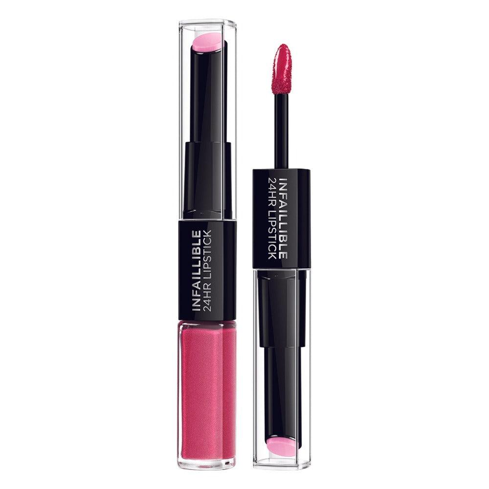 L'Oréal Paris Infaillible 24H Lipstick | שפתון דו-שלבי עמיד עד 24 שעות למראה עוצמתי