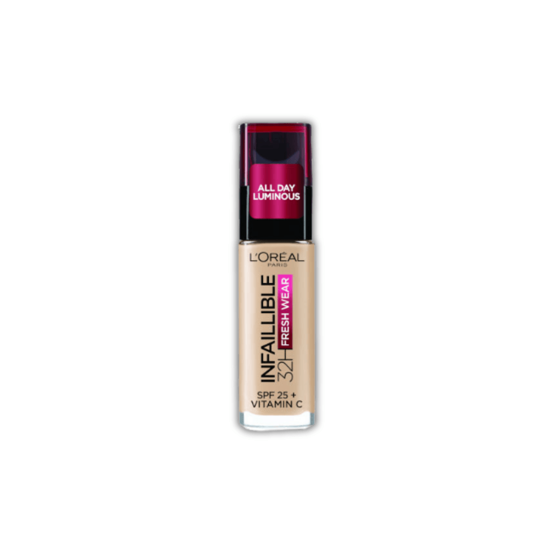 L'Oréal Paris Infaillible 32H Fresh Wear | מייקאפ אינפליבל פרש וור לעמידות ורעננות מקסימלית