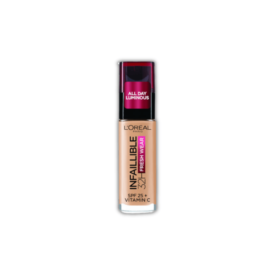 L'Oréal Paris Infaillible 32H Fresh Wear | מייקאפ אינפליבל פרש וור לעמידות ורעננות מקסימלית