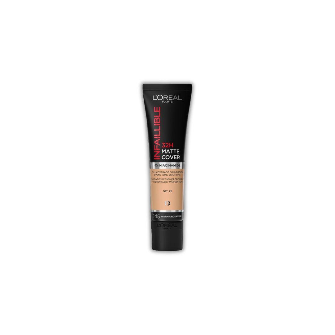 L'Oréal Paris Infaillible 32H Matte Cover | מייקאפ אינפליבל מאט קובר עמיד במיוחד