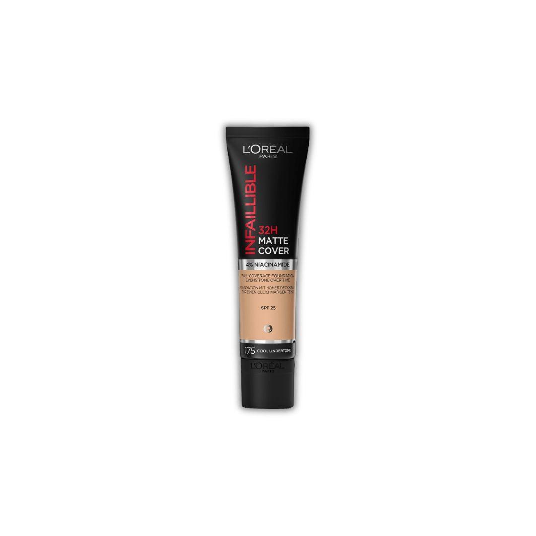 L'Oréal Paris Infaillible 32H Matte Cover | מייקאפ אינפליבל מאט קובר עמיד במיוחד