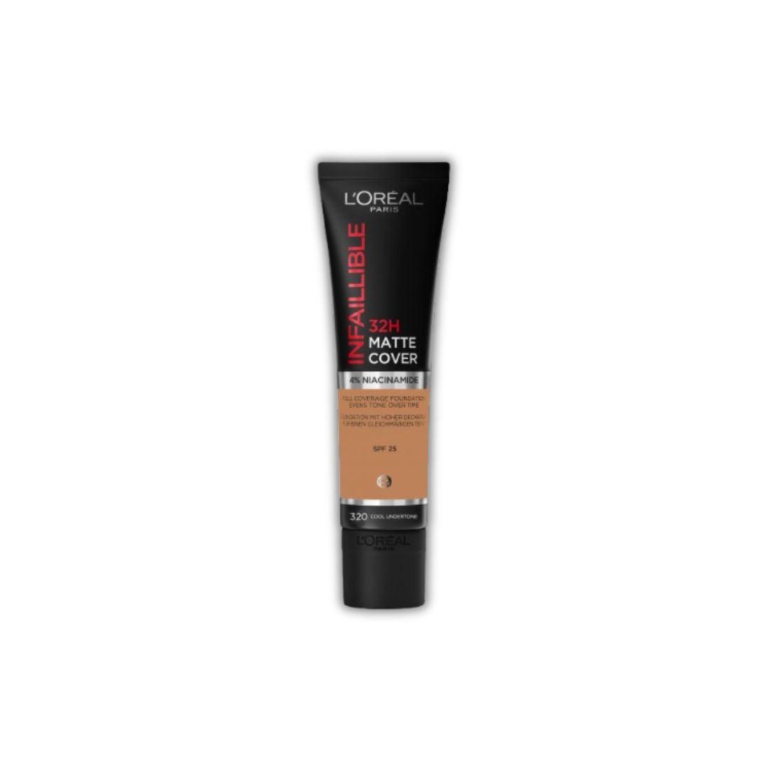 L'Oréal Paris Infaillible 32H Matte Cover | מייקאפ אינפליבל מאט קובר עמיד במיוחד