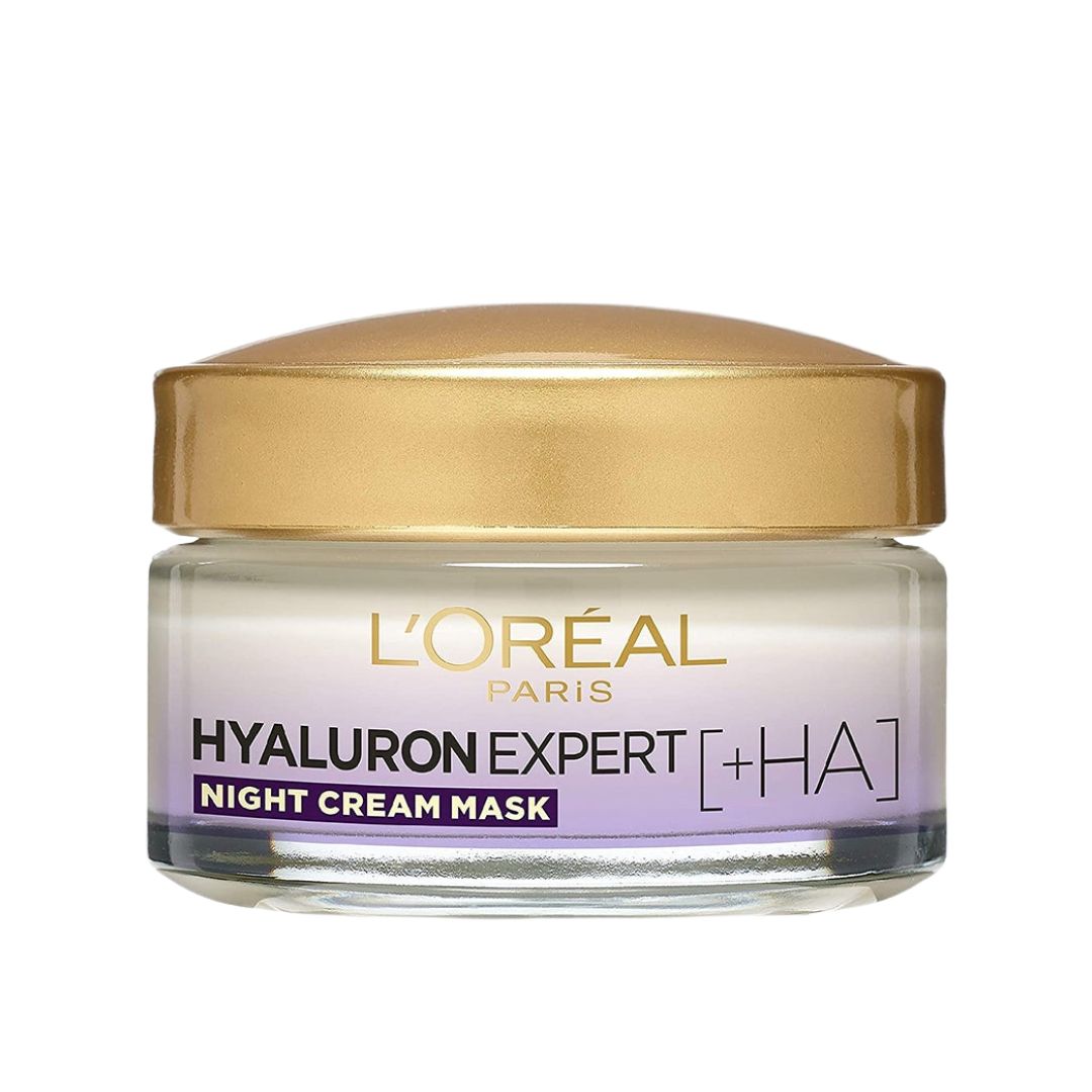 קרם לילה לוריאל דרמו היאלורון אקספרט 50ML