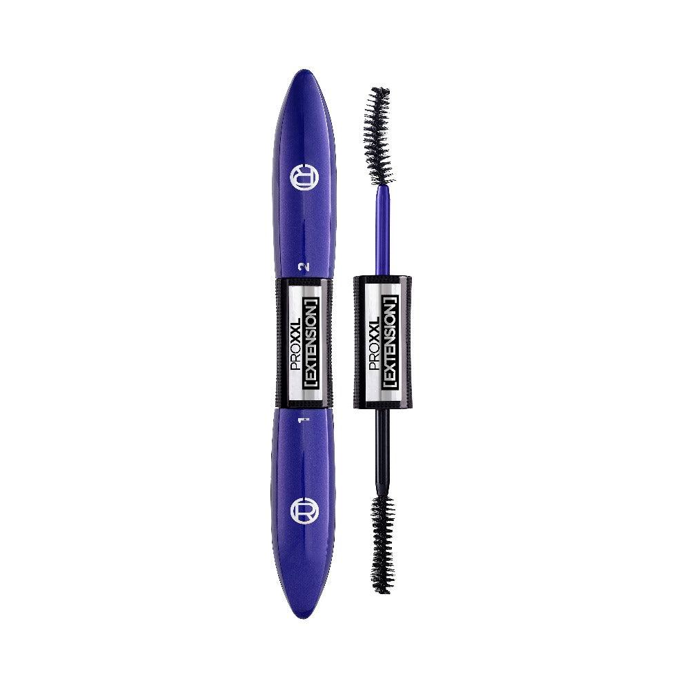 מסקרה דו-צדדית לוריאל פריז PRO XXL Extension עם פריימר וסיבים להארכת הריסים ב-+72%
