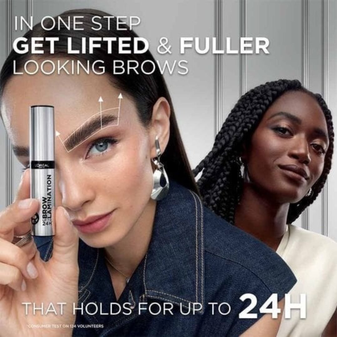 L'Oréal Paris Infaillible 24H Brow Lamination | ג'ל למינציה לגבות לעיצוב וקיבוע עוצמתי