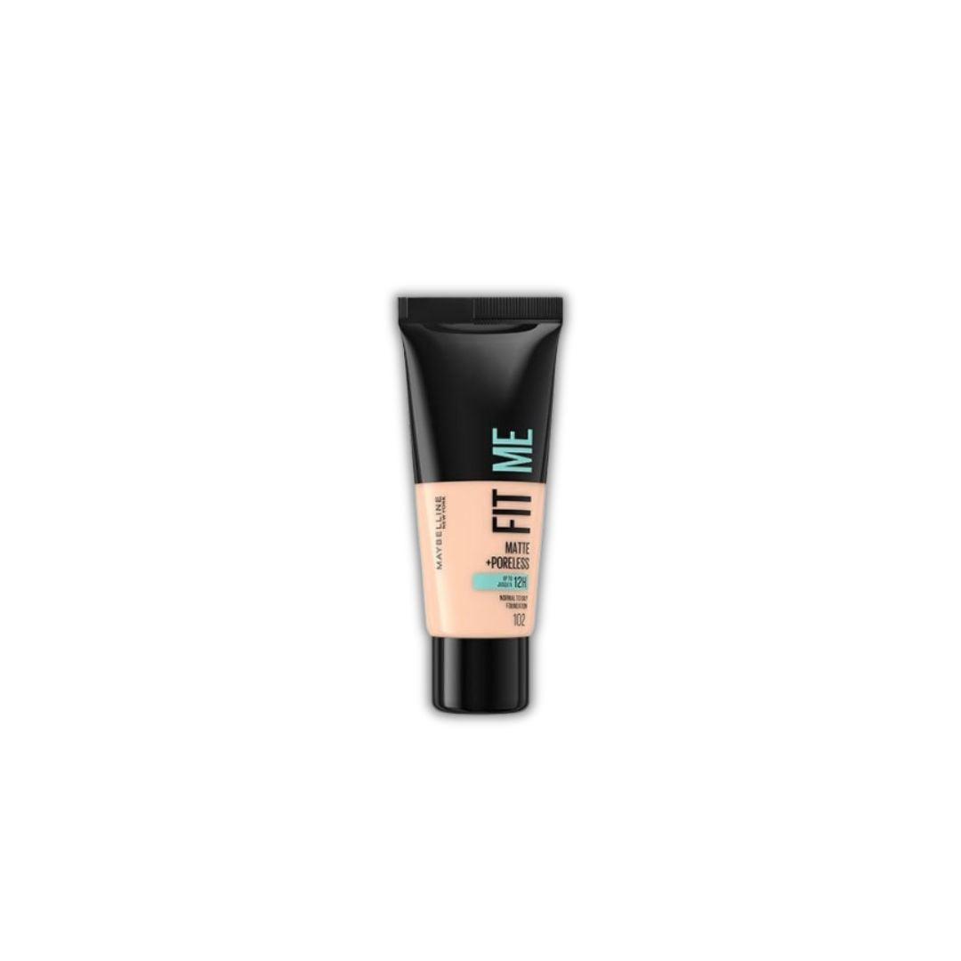מייק אפ FIT ME! MATTE AND PORELESS 30ML מייבלין ניו-יורק