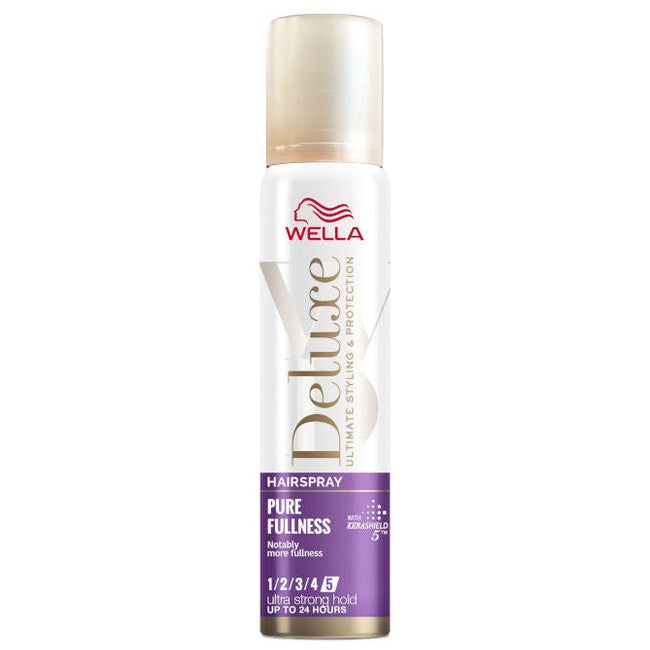 ספריי לשיער וולה דלוקס Wella Deluxe Wonder Volume להגנה על הקרטין וקרינת UV - גודל נסיעות 75 מ"ל