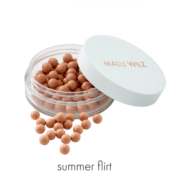 Malu Wilz Summer Glow Bronzing Pearls 25g mineral bronzing powder for a natural sun-kissed matte finish