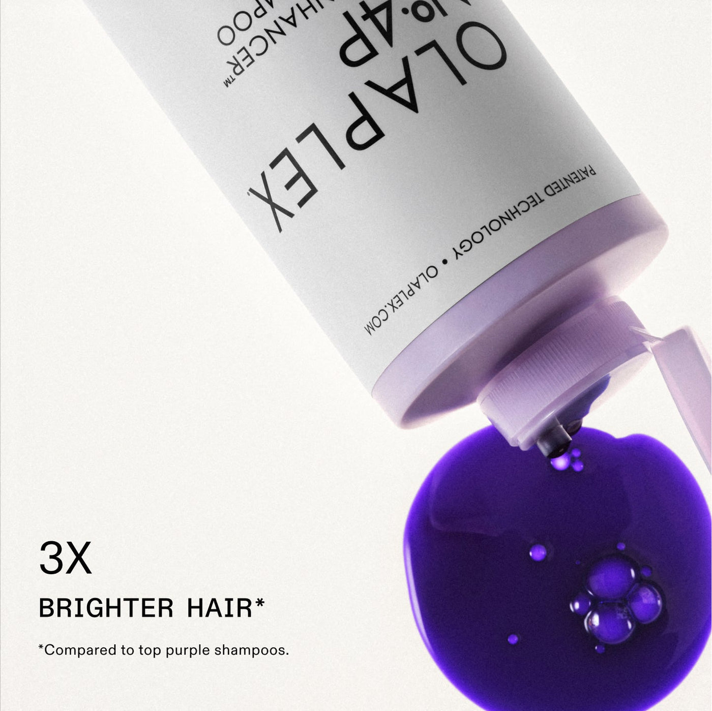 OLAPLEX Nº.4P | אולפלקס מספר 4P שמפו סילבר מנטרל פיגמנט צהוב וכתום מרוכז במיוחד לשיער בלונד, מובהר ואפור (250 מ"ל)