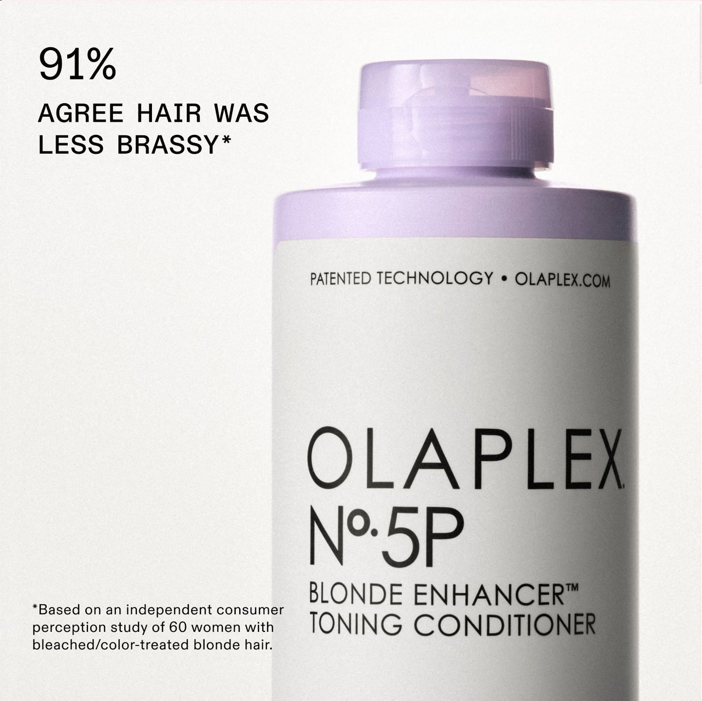 OLAPLEX Nº.5P | אולפלקס מספר 5P מרכך סילבר מנטרל פיגמנט צהוב וכתום מרוכז במיוחד לשיער בלונד, מובהר ואפור (250 מ"ל)